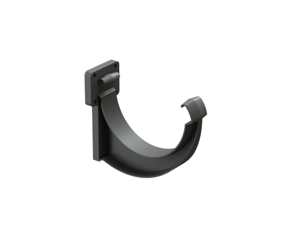 Кронштейн желоба ПВХ водостока Деке Люкс