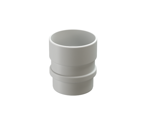 Соединитель (муфта) трубы водостока Деке Люкс