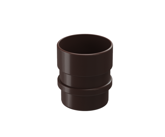 Соединитель (муфта) трубы водостока Деке Люкс