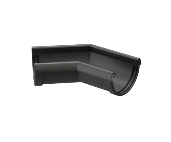 Угол желоба внешний/внутренний 135 гр. водостока Деке Люкс