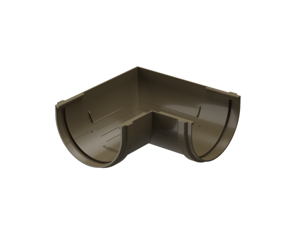 Угол желоба внешний/внутренний 90 гр водостока Деке Премиум