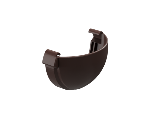 Заглушка желоба, воронки водостока Деке Люкс