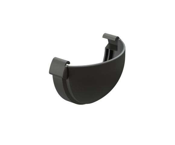 Заглушка желоба, воронки водостока Деке Люкс