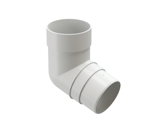 Колено трубы 72 градусов водостока Деке Премиум