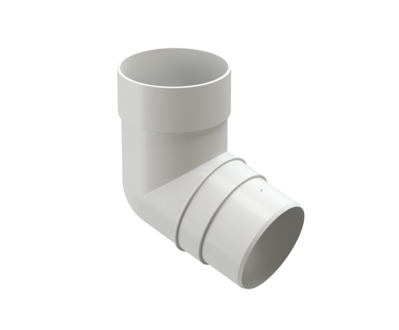 Колено трубы 72 градусов водостока Деке Премиум