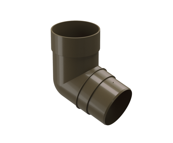 Колено трубы 72 градусов водостока Деке Премиум