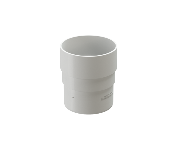 Соединитель (муфта) трубы водостока Деке Премиум
