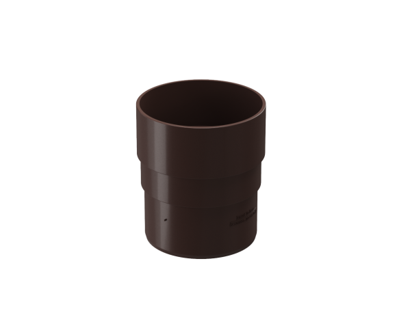Соединитель (муфта) трубы водостока Деке Премиум