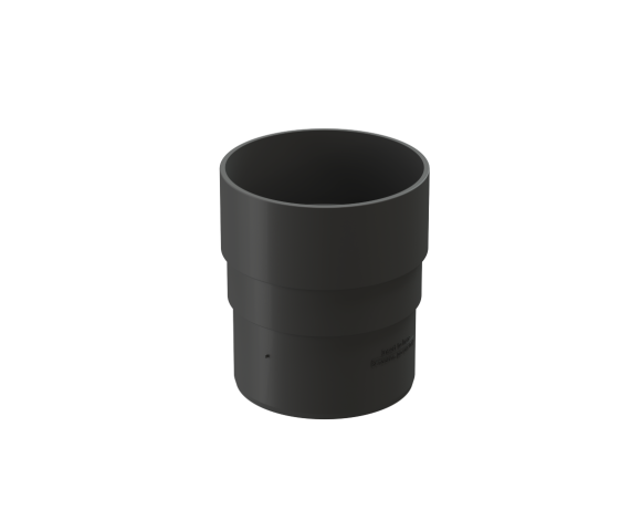 Соединитель (муфта) трубы водостока Деке Премиум