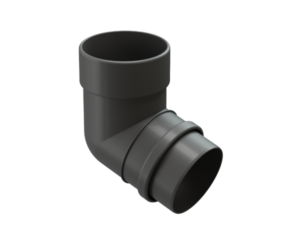 Колено 72 гр водостока Деке Люкс