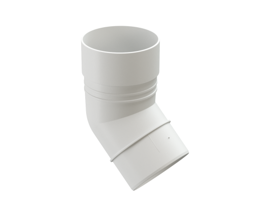 Колено трубы 45 градусов водостока Деке Стандарт