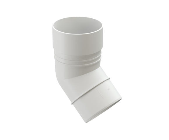 Колено трубы 45 градусов водостока Деке Стандарт