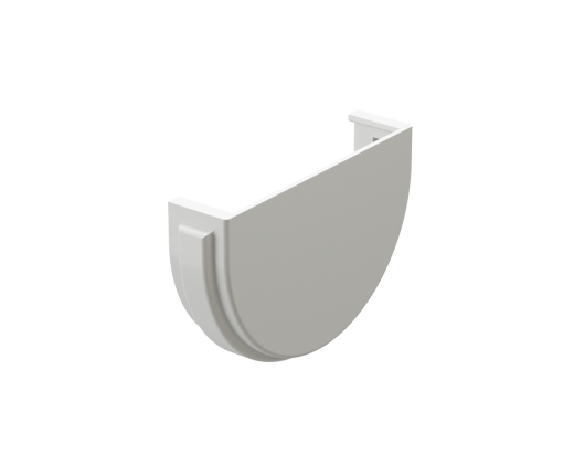 Заглушка желоба водостока Деке Премиум