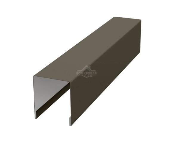 Планка для забора П-образная С20 Texture RR-32