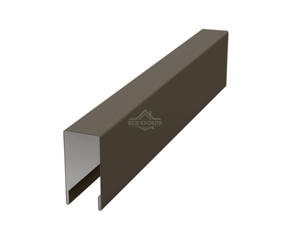 Планка для забора П-образная С8 Texture RR-32