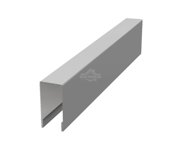 Планка для забора П-образная С8 Zn