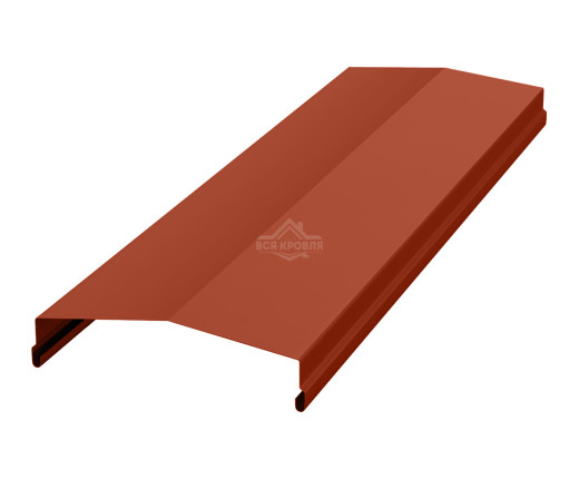 Парапет с домиком MAT RAL 8004