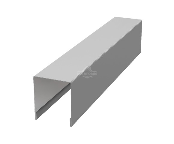 Планка для забора П-образная С20 Zn