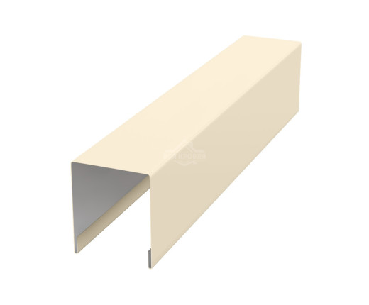 Планка для забора П-образная С21 Полиэстер RAL 1015