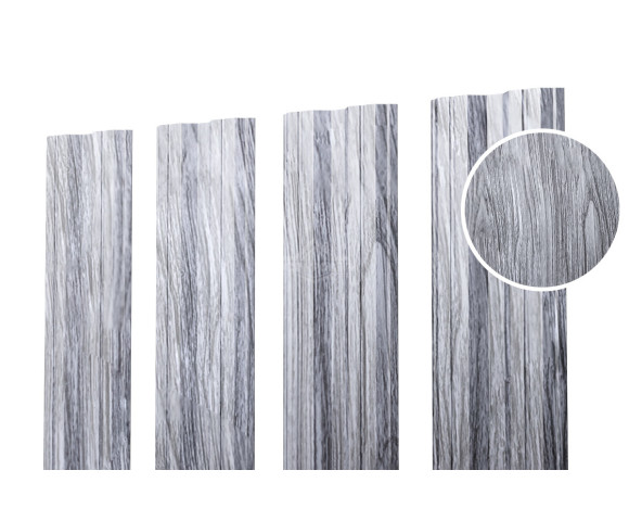 Евроштакетник М-образный 0.5 Printech Дымчатый дуб