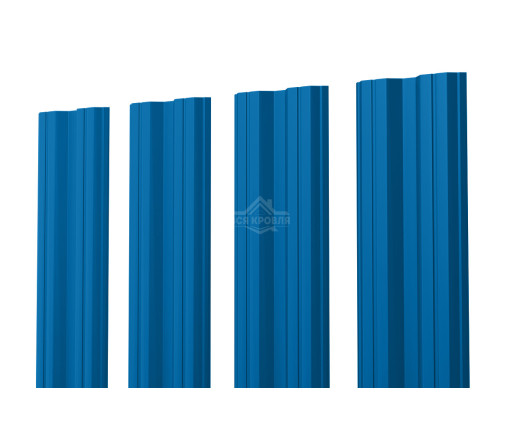 Евроштакетник М-образный 0.4 Полиэстер RAL 5005