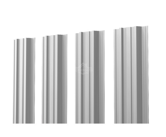 Евроштакетник П-Премиум прямой 0.4 Zn
