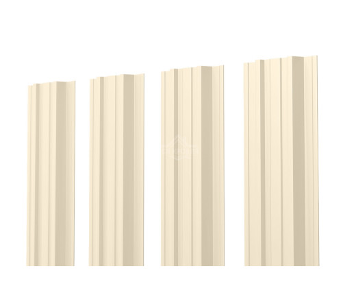 Евроштакетник П-Премиум прямой 0.4 Полиэстер RAL 1015