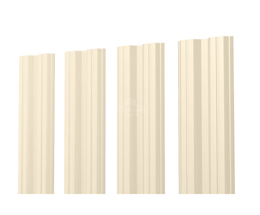 Евроштакетник М-образный 0.4 Полиэстер RAL 1015