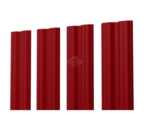 Евроштакетник М-образный 0.5 Полиэстер RAL 3003