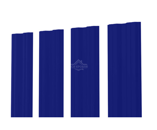 Евроштакетник М-образный 0.5 Полиэстер RAL 5002