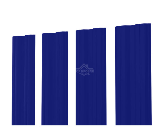 Евроштакетник М-образный 0.5 Полиэстер RAL 5002