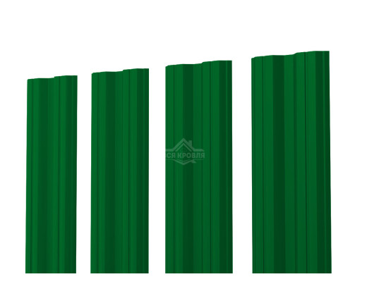 Евроштакетник М-образный 0.5 Полиэстер RAL 6002