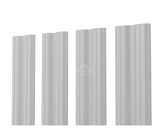 Евроштакетник М-образный 0.5 Полиэстер RAL 7035