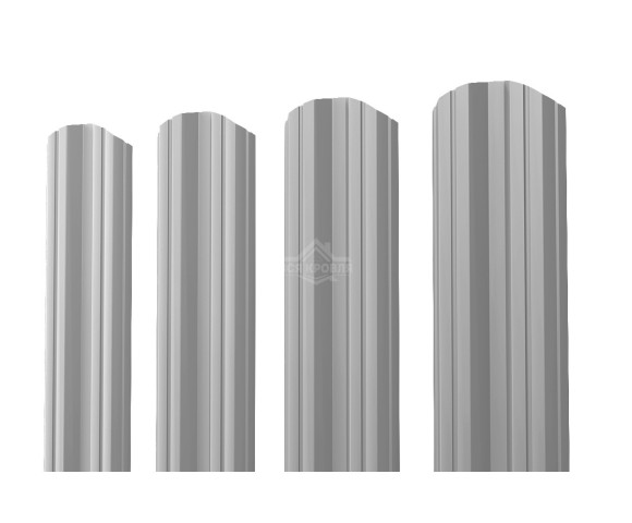 Евроштакетник М-образный фигурный 0.35 Zn