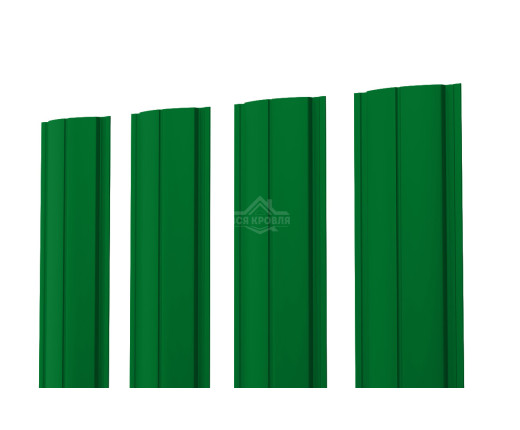 Евроштакетник ПД-образный прямой 0.5 Полиэстер RAL 6002
