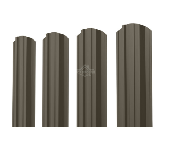 Евроштакетник П-Премиум фигурный 0.5 Pural RR-32