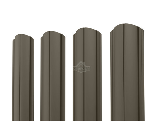 Евроштакетник ПД-образный фигурный 0.45 Texture RR-32