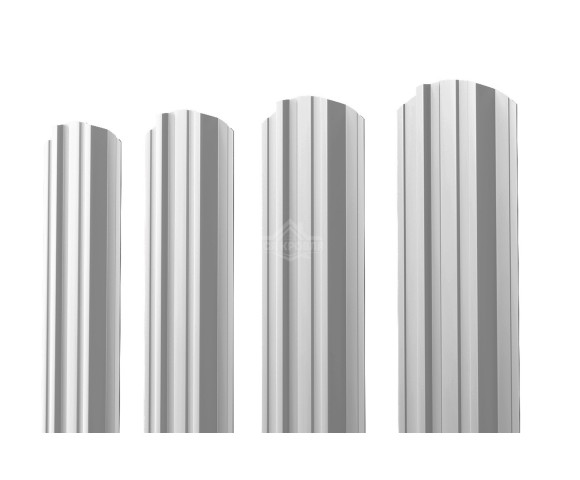 Евроштакетник П-Премиум фигурный 0.45 Zn