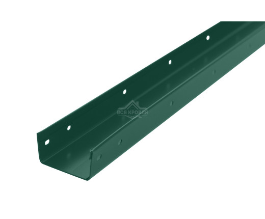 Профиль П-образный 0.5 Полиэстер RAL 6005