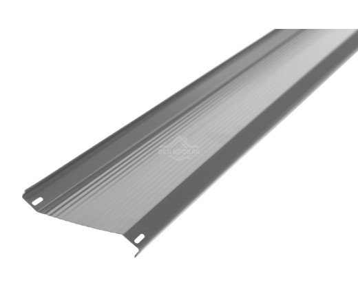 Ламель Classic с микрогофрой 0.5 Полиэстер RAL 9006