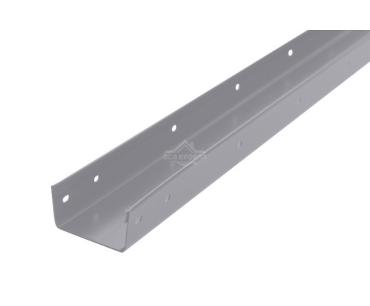 Профиль П-образный 0.5 Полиэстер RAL 7004