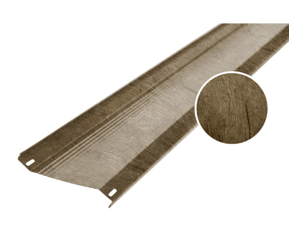 Ламель Classic с микрогофрой 0.5 Printech Винтаж темный