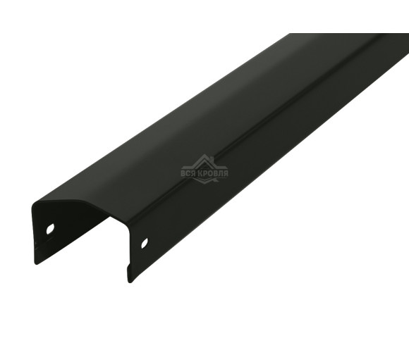 Профиль горизонтальный 0.5 Полиэстер RAL 9005