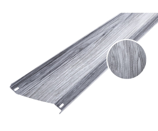 Ламель Classic с микрогофрой 0.5 Printech Дымчатый дуб