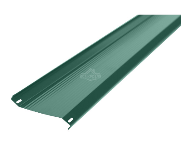 Ламель Classic с микрогофрой 0.5 Полиэстер двусторонний RAL 6005