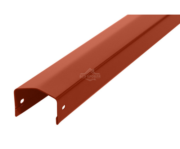 Профиль горизонтальный 0.5 Полиэстер RAL 8004