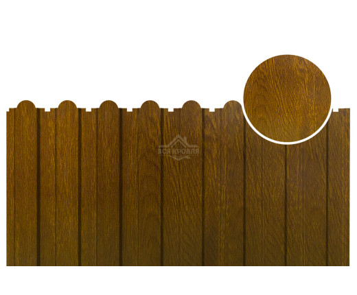 С-20А фигурный 0.4 Printech Золотой дуб