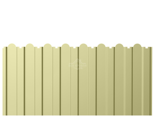 С-20В фигурный 0.4 Полиэстер RAL 1014