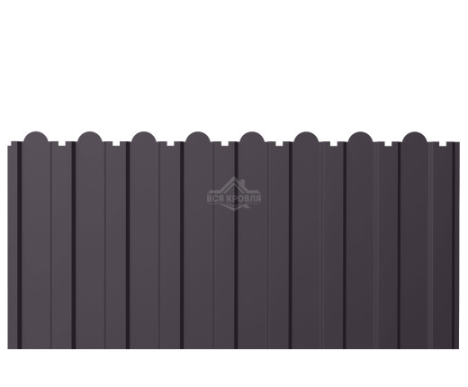 С-20В фигурный 0.45 Полиэстер RAL 8019