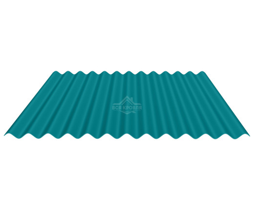 Гофролист С-18 0.5 Полиэстер RAL 5021 (гофра)